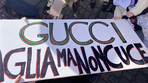 Gucci employees strike: What's at stake for the Italian  